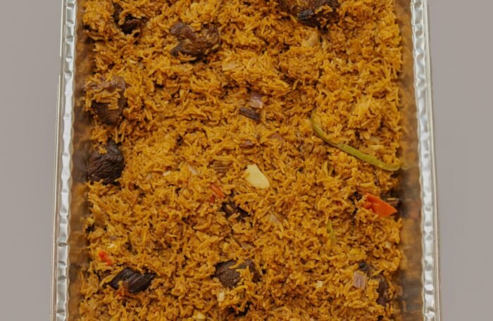 Goat Pilau Catering Tray