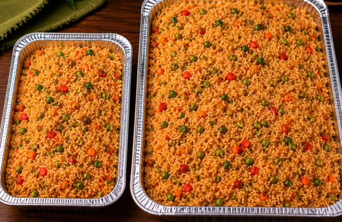 Rice Catering Tray