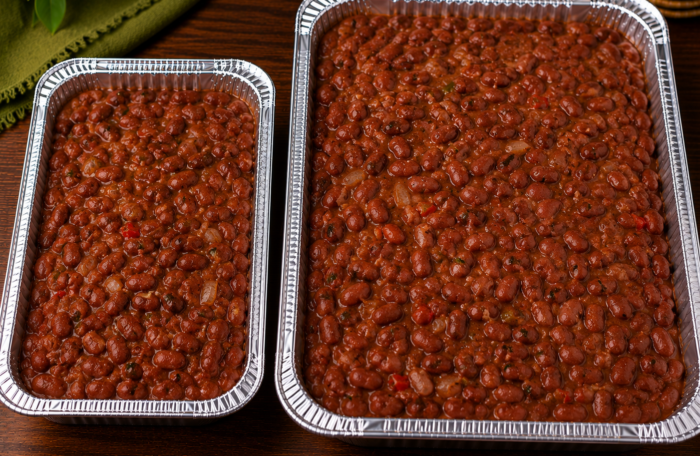Red Beans Catering Tray
