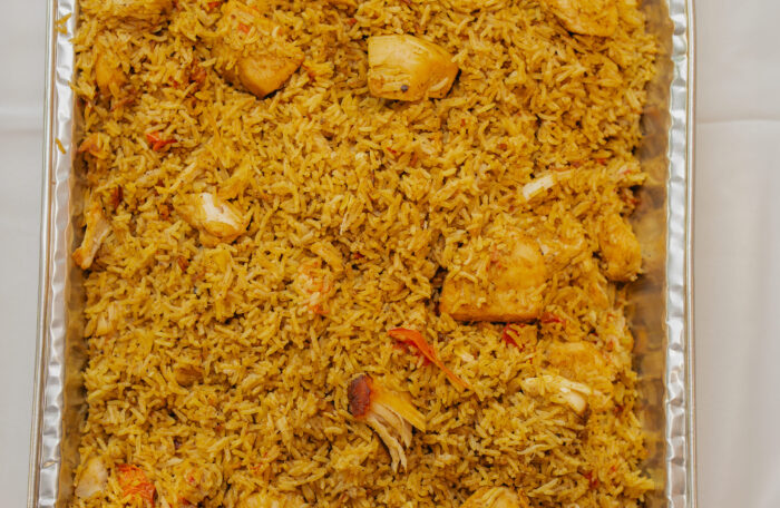 Rice Catering Tray