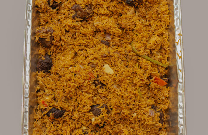 Goat Pilau Catering Tray