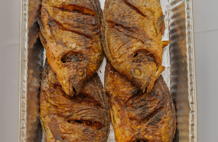 Fried Tilapia Catering Tray