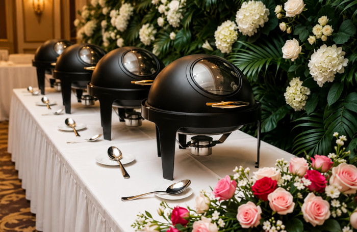 Midnight Roll Top Chafing Dish (6.1L)